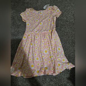 Dot Dot Smile Pink Floral Kids Dress